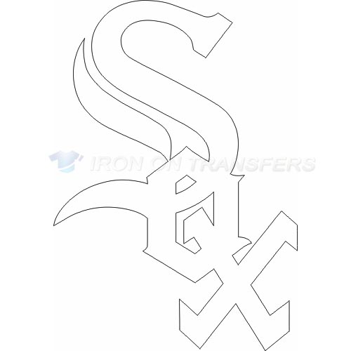 Chicago White Sox Iron-on Stickers (Heat Transfers)NO.1503